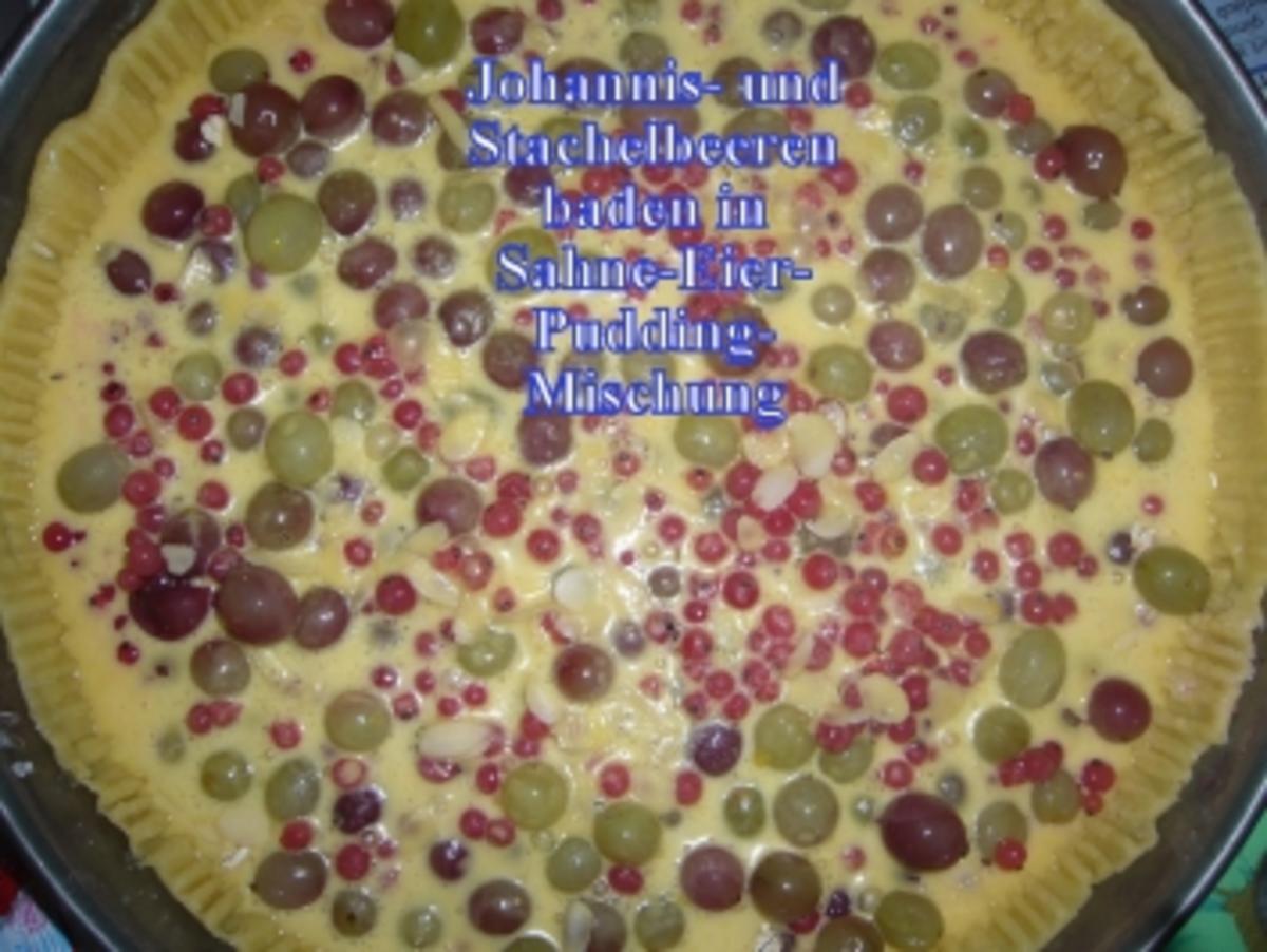 Kuchen: Johannis-Stachelbeer-Kuchen - Rezept - Bild Nr. 4