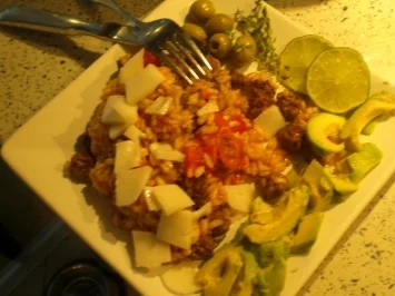 Lammklösschen mit Reis - Rezept