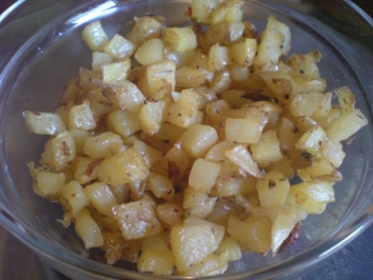 Kartoffelwürfel aus dem Backofen - Rezept