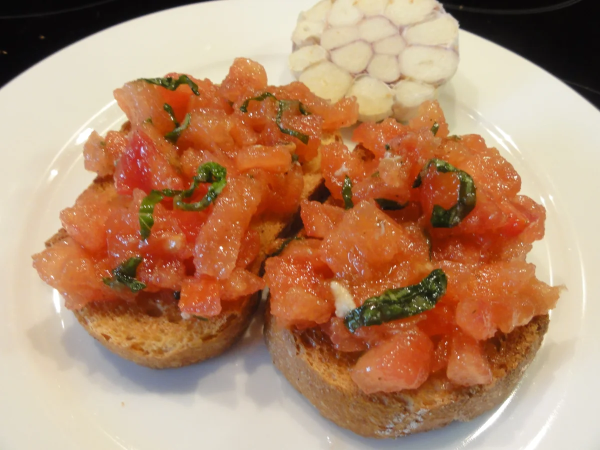 Rezept: Bruschetta Bild Nr. 2 Bruschetta - Rezept - Bild Nr. 2