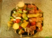 Gemüsespieße - Rezept