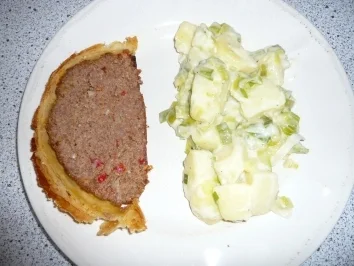 Paprikahackbraten im Schlafrock - Rezept - Bild Nr. 2