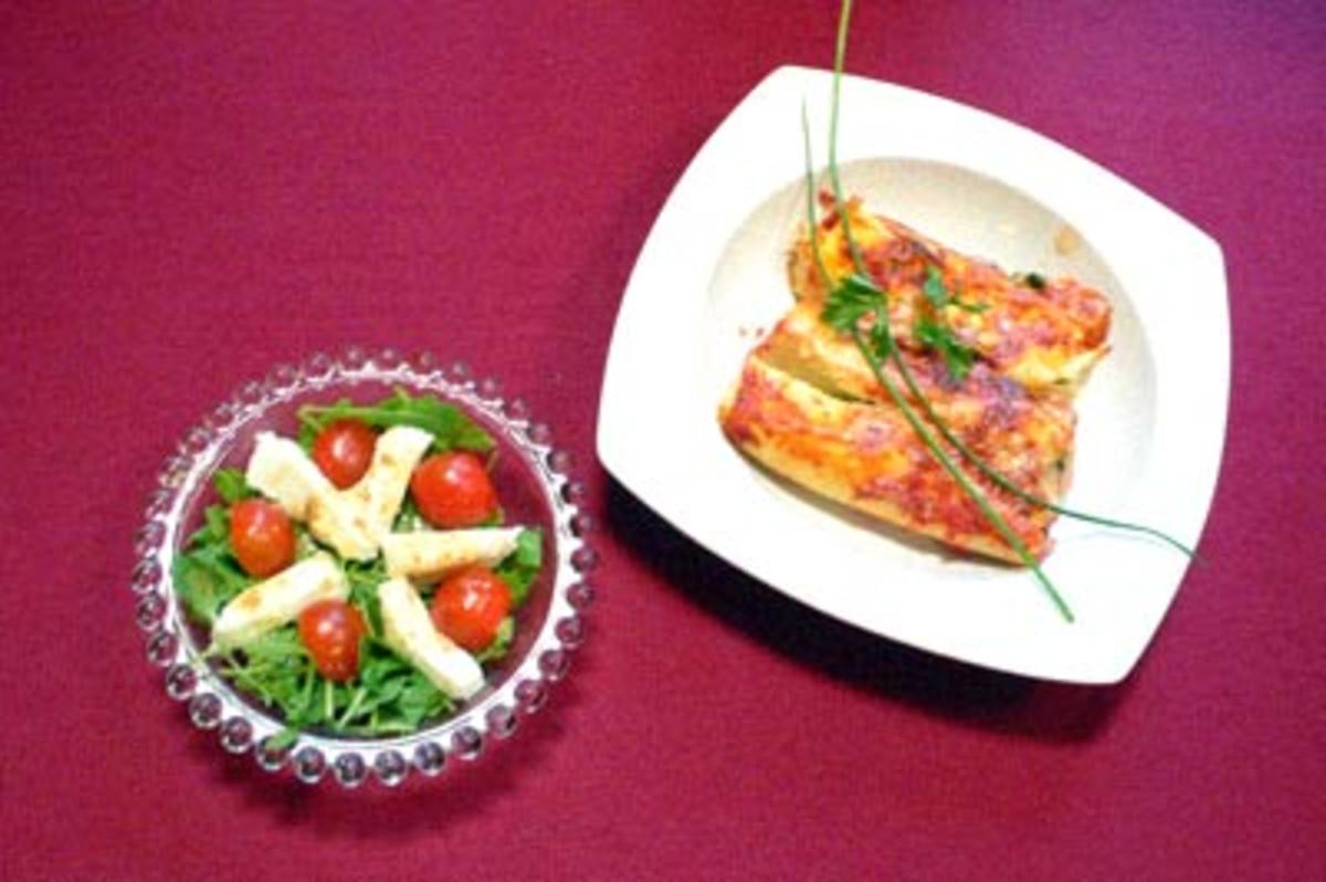Bilder für Cannelloni fatti in casa con spinaci e ricotta - Rezept
