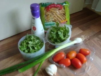 Rezept: *Nudelgerichte - Rucolanudeln Bild Nr. 2 *Nudelgerichte - Rucolanudeln - Rezept - Bild Nr. 2