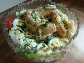 Abendbrot - Cervelas - Wurstsalat  ( Fleischwurst  - Brühwurst ) - Rezept - Bild Nr. 2