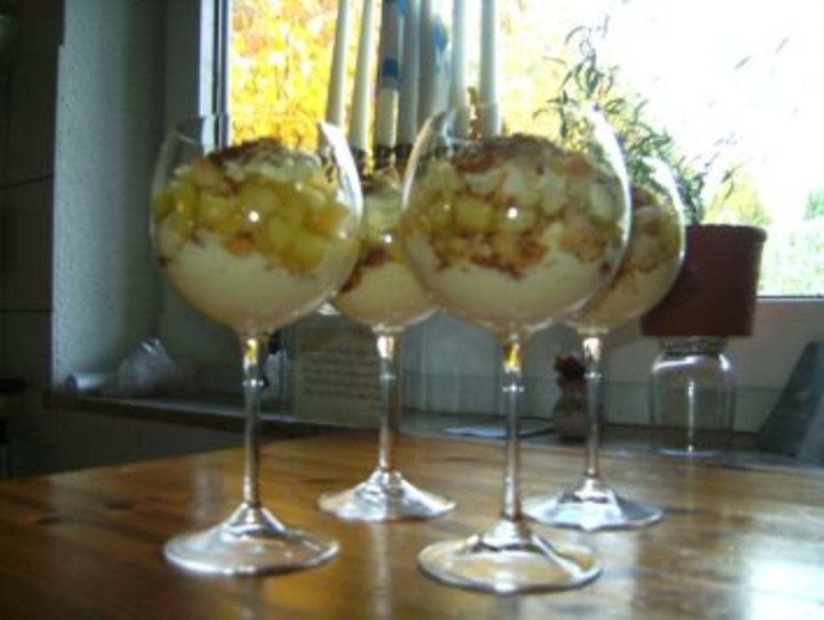 Vanillecreme mit Apfel & Pflaumen - Rezept - Bild Nr. 4