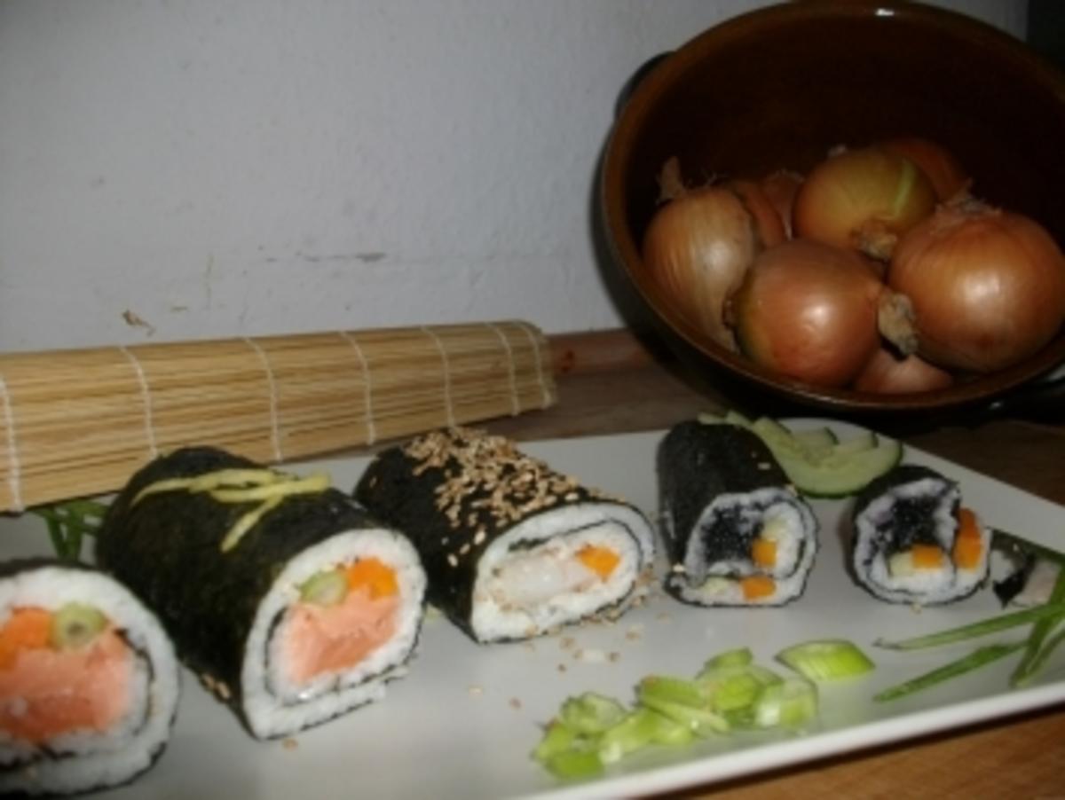 Bilder für Sushi in 3 Variationen - Rezept