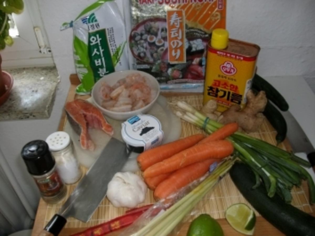 Sushi in 3 Variationen - Rezept - Bild Nr. 2