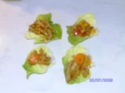 Alles aus einer Pfanne - Geschnetzeltes im Salatblatt - Rezept