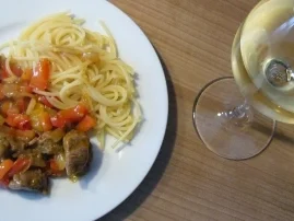 Hauptgericht --- Geschnetzeltes Rinderfilet - Rezept
