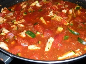 Putengeschnetzeltes mit Zucchini - Rezept - Bild Nr. 7