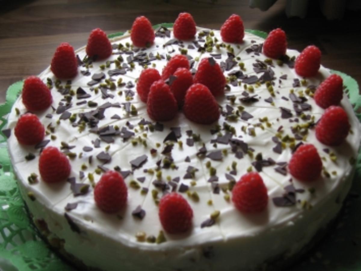 Himbeertorte mit Mascarpone - Rezept mit Bild - kochbar.de