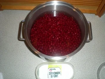 Rezept: Säfte : Ribisel / Johannisbeer Sirup Bild Nr. 3 Säfte : Ribisel / Johannisbeer Sirup - Rezept - Bild Nr. 3