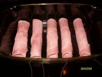 Schinkenröllchen - Rezept