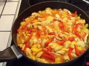 Rezept: Hühnchencurry Bild Nr. 4 Hühnchencurry - Rezept - Bild Nr. 4