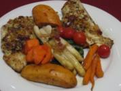Dorade mit Süßkartoffeln geschwenkt in Rum - Rezept