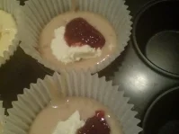 Muffins "Marmelade-Frischkäse" - Rezept - Bild Nr. 3