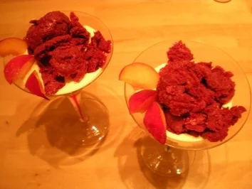 EIS- "Brombeer-Nektarinen- Jogurt- Eis" - Rezept