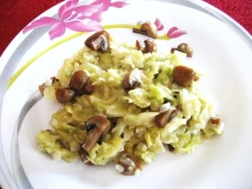 Wirsing mit Pilzen - Rezept - Bild Nr. 2