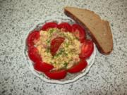 Rührei mit Schinken und Tomate - Rezept