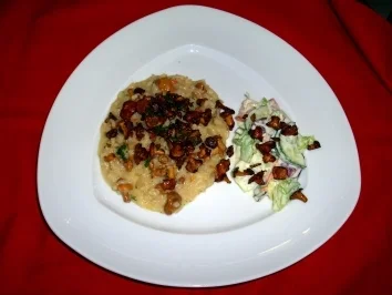 Risotto mit frischen Pfifferlingen - Rezept