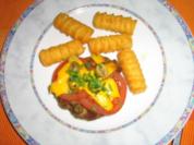 Beefsteak spezial - überbacken - Rezept