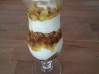Mango-Tiramisu mit Quark und Olivenöl - Rezept