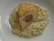 Piccata von der Hähnchenbrust mit Steinpilzfüllung - Rezept