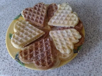 Eierlikörwaffeln - Rezept