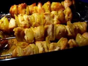 Ingwerspiesschen - Rezept