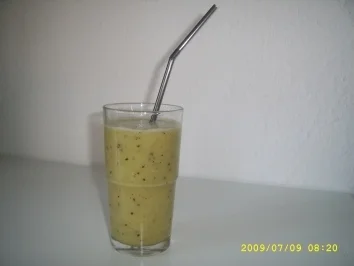 Rezept: Kiwi - Banane - Smoothie Kiwi - Banane - Smoothie - Rezept