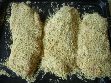 Rezept: GEFÜLLTE HANFSCHNITZEL Bild Nr. 4 GEFÜLLTE HANFSCHNITZEL - Rezept - Bild Nr. 4