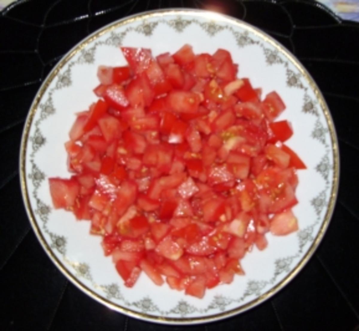 Mozarella-Tomaten-Basilikum-Salat - Rezept - Bild Nr. 2