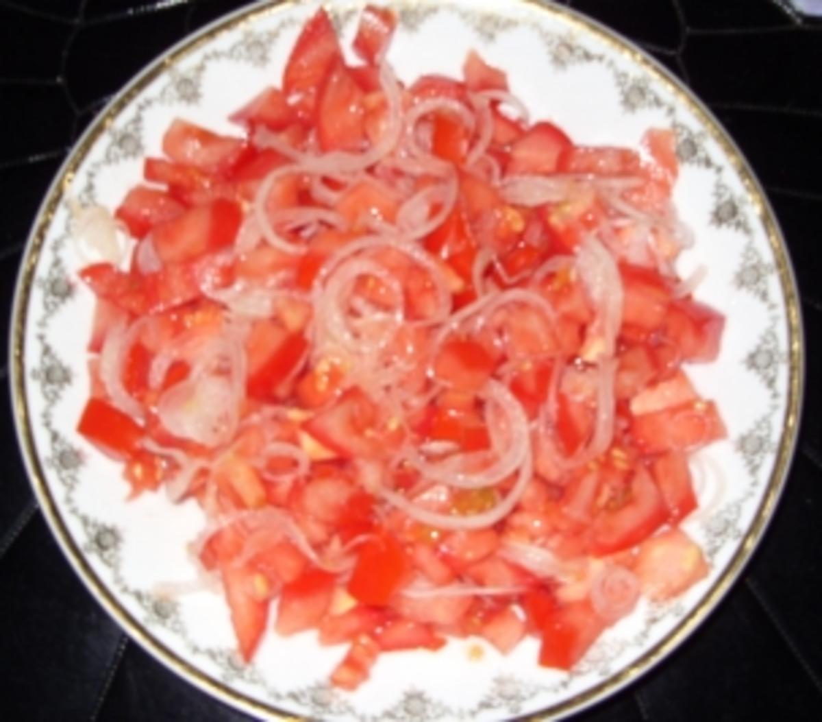 Mozarella-Tomaten-Basilikum-Salat - Rezept - Bild Nr. 3