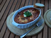 Puten-Pilz-Topf "Caprese" - Rezept