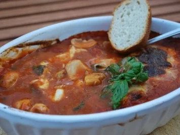 Puten-Pilz-Topf "Caprese" - Rezept - Bild Nr. 2