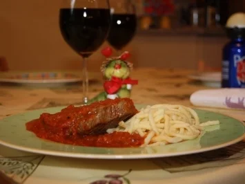Ajvar Steaks à la Tania - Rezept