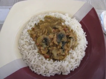 Thunfisch mit Reis - Rezept