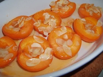 Rezept: Gebackene Aprikosen Gebackene Aprikosen - Rezept