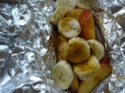 Hähnchen im Paket - jetzt wirds süß - Rezept