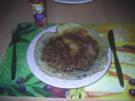 Vegetarisch - Blaubeerpfannkuchen - Rezept