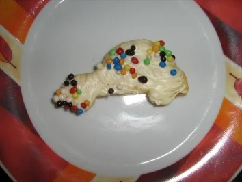 Kekse mit weißer Kuvertüre - Rezept - Bild Nr. 3