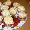 Beerenmuffins mit Baiserhäubchen a la Kräuterhexe - Rezept