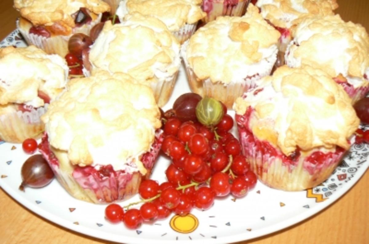 Beerenmuffins mit Baiserhäubchen a la Kräuterhexe - Rezept - Bild Nr. 10