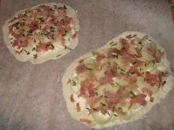 Flammkuchen-Pizza....Express - Rezept - Bild Nr. 8