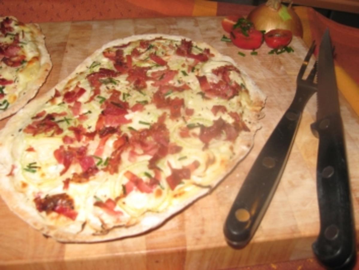 Flammkuchen-Pizza....Express - Rezept - Bild Nr. 9
