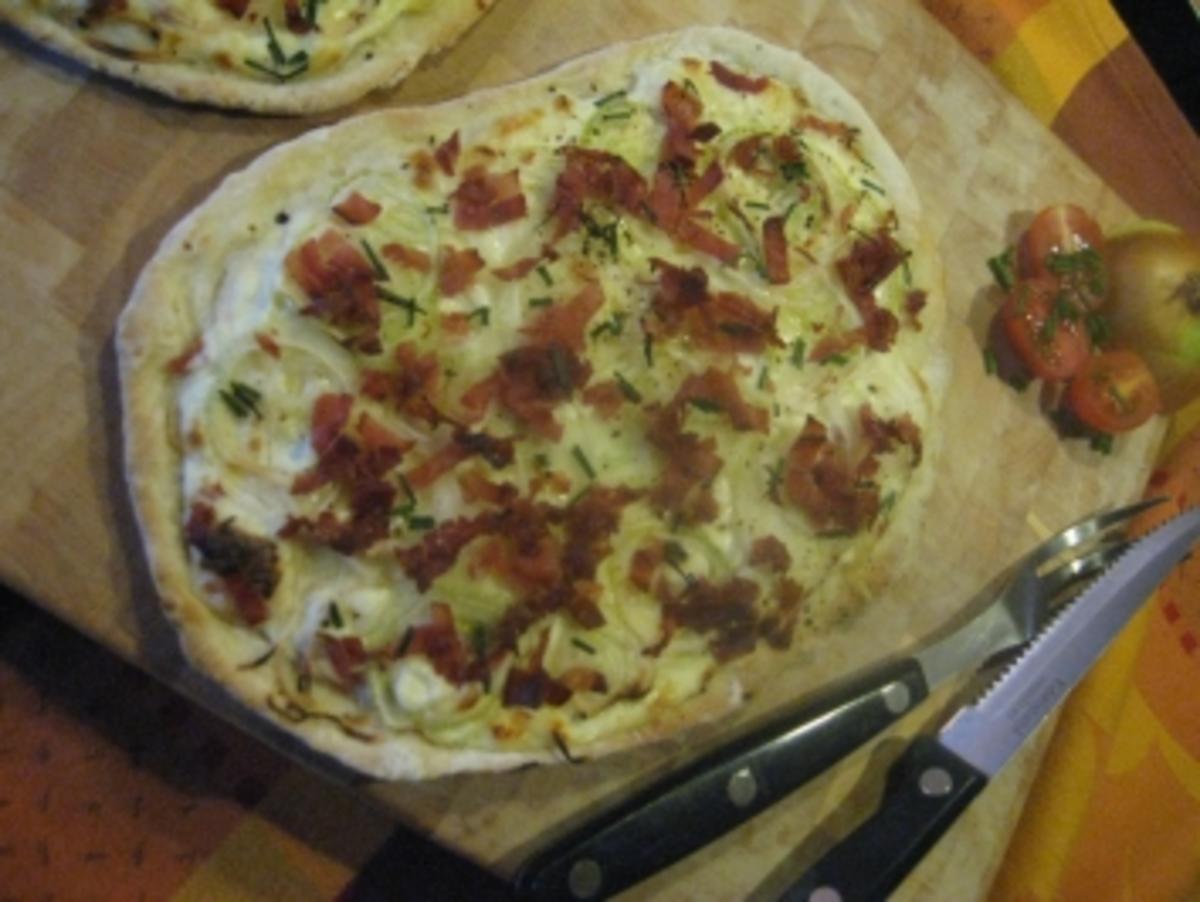 Flammkuchen-Pizza....Express - Rezept - Bild Nr. 2