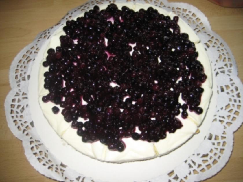 Heidelbeertorte ohne Backen - Rezept mit Bild - kochbar.de