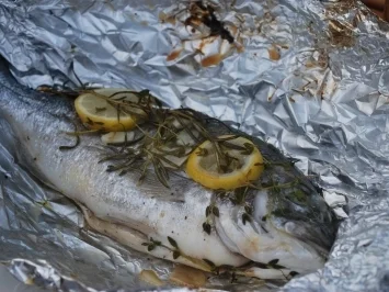 Rezept: Gekräuterte Dorade vom Grill Gekräuterte Dorade vom Grill - Rezept