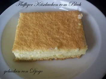 Fluffiger Käsekuchen vom Blech - Rezept - Bild Nr. 2